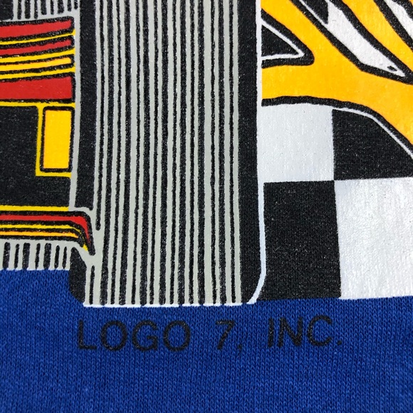 Detroit 1990 Valvoline Grand Prix Racing F1 Car Vintage T Shirt Single Stitch XL - Picture 5 of 12